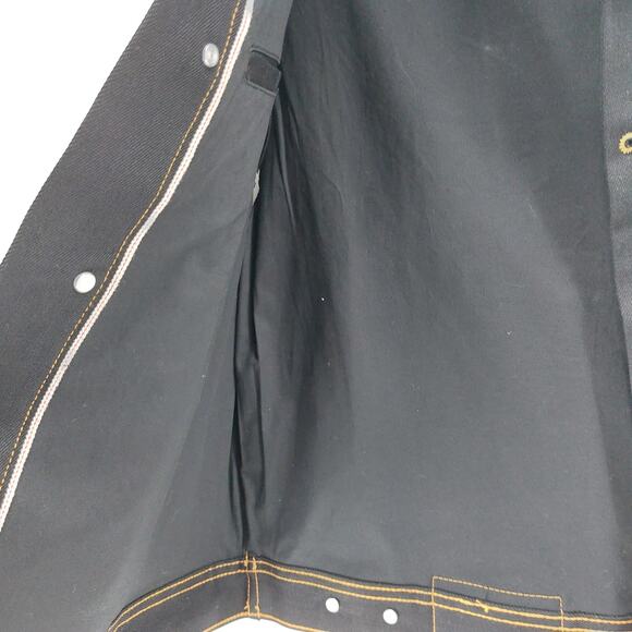 Rebel Reaper Clothing Co Denim Vest Cut off Sleeves Cotton L - Picture 16 of 16